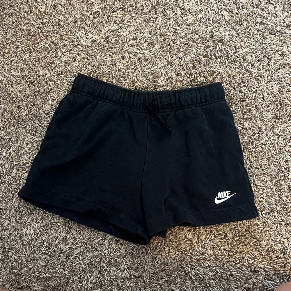 Nike Women's Black Sweat Shorts